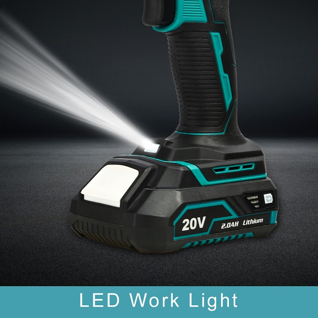 Аккумуляторный ударный шуруповерт 20В