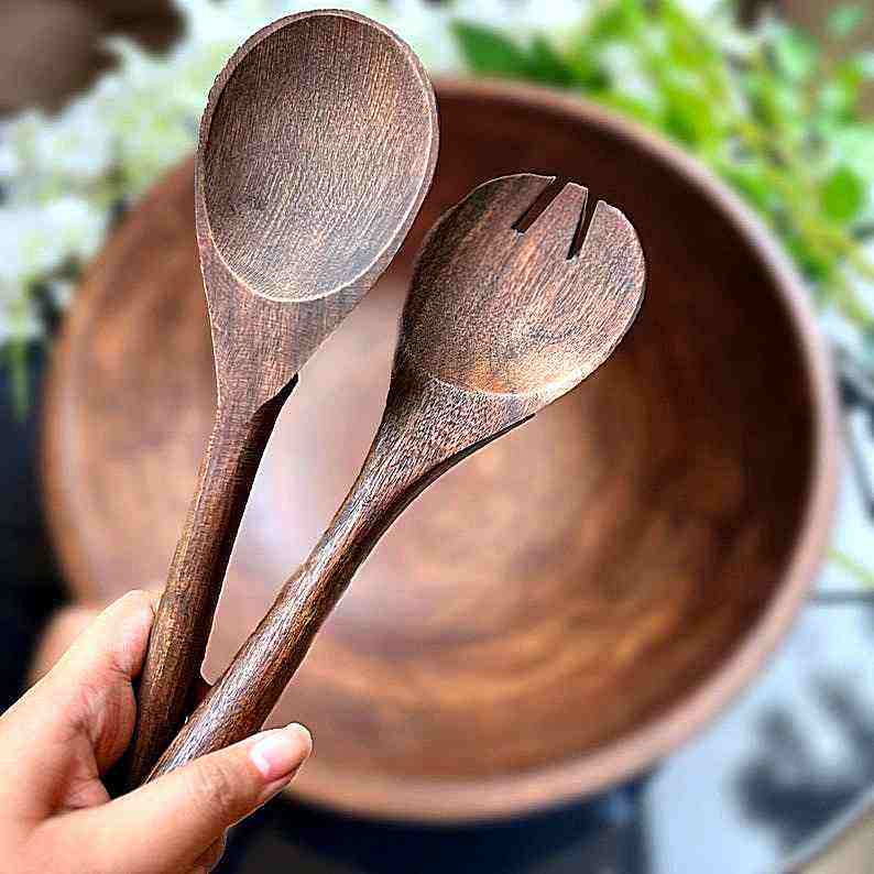 Eco Kitchen Biodegradable Cooking Tools Cocoa Wood Spatula Set Coconut Wood Kitchen Accessories