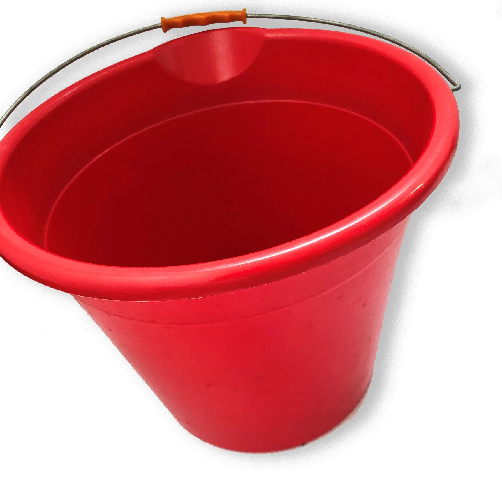 Heavy-Duty Invincible Corrosive-Resistant Round Bucket 12L Plastic Cleaning Bucket Plastic Pail