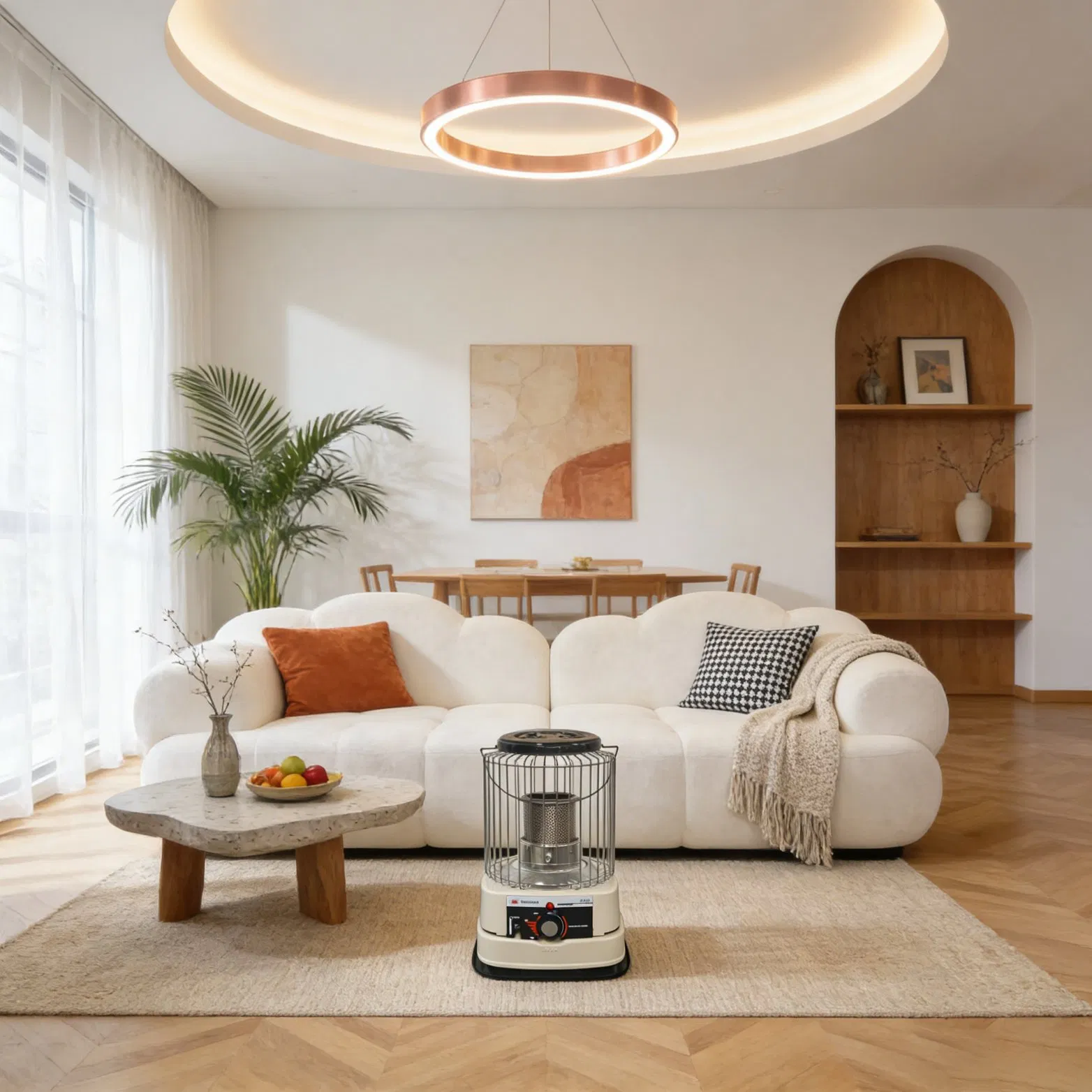 Fast Supply Speed 20000 BTU Kerosene Heater Home Heater for Patio Warming & Water Boiling Patio Heater