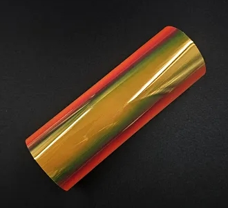 Vibrant Rainbow Film Packing Material for Secure Shipping