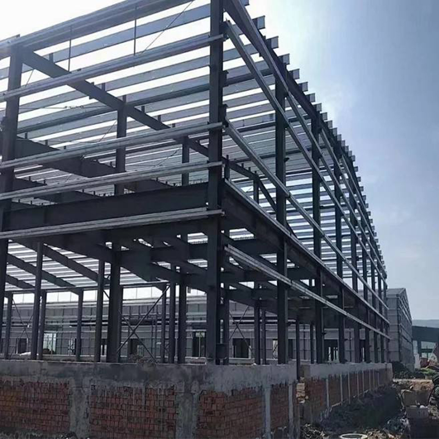 High-End New Design High Strength Metal Warehouse for Textile Factory