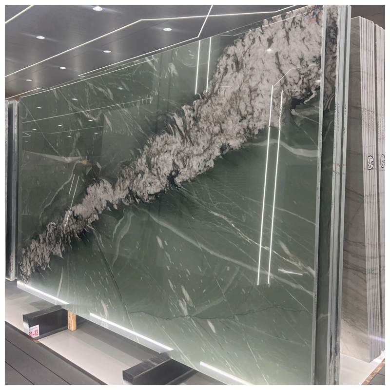 Brazilian Maestro Green Quartzite Slabs