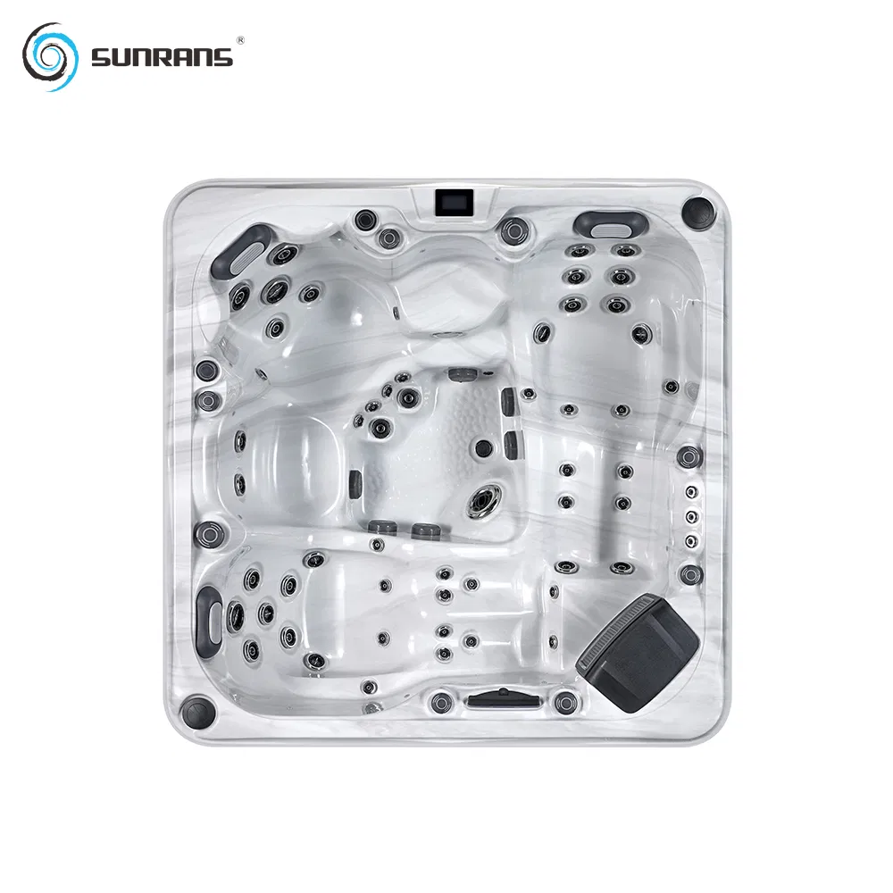 Роскошный уличный джакузи Sunrans на 4 персоны с 63 форсунками