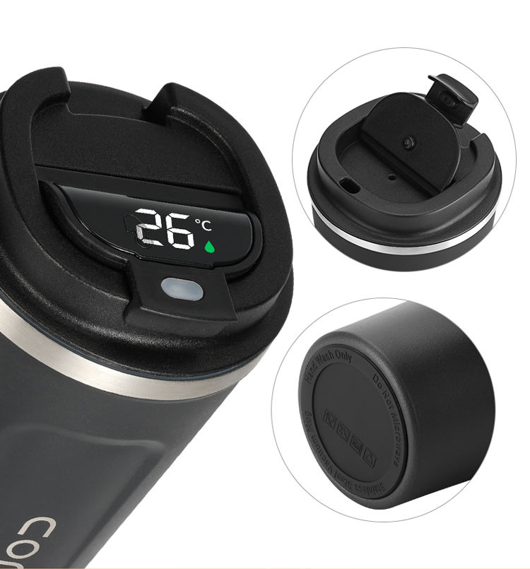 Умная термокружка с LED-дисплеем, 380/510 мл