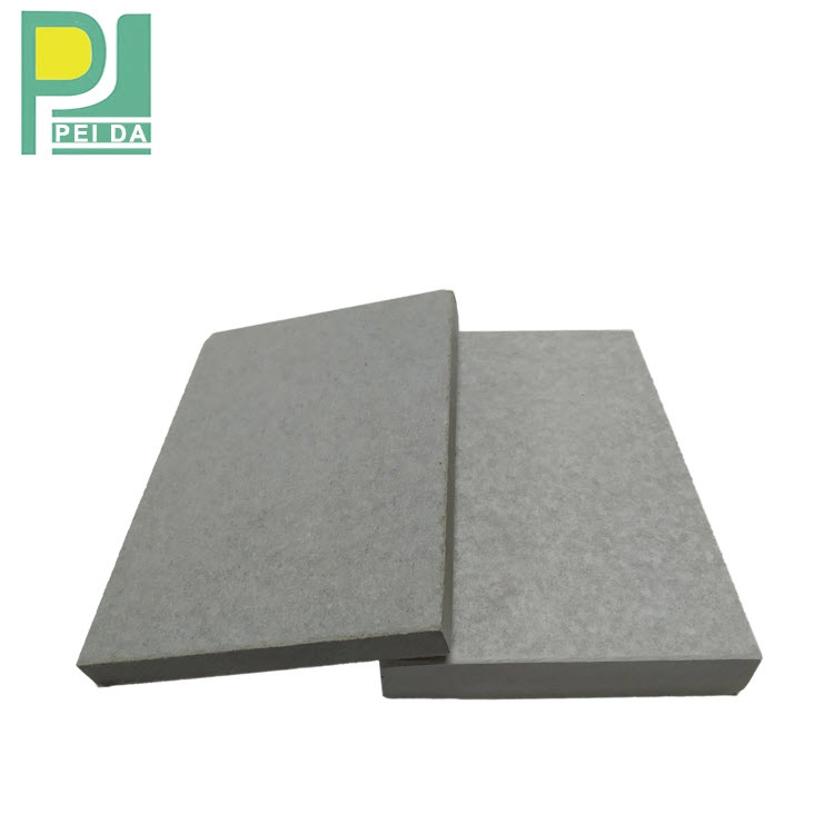High Density Fire Rated Decorative Fiber Board Partition Decor Wall Covering Cement Board
