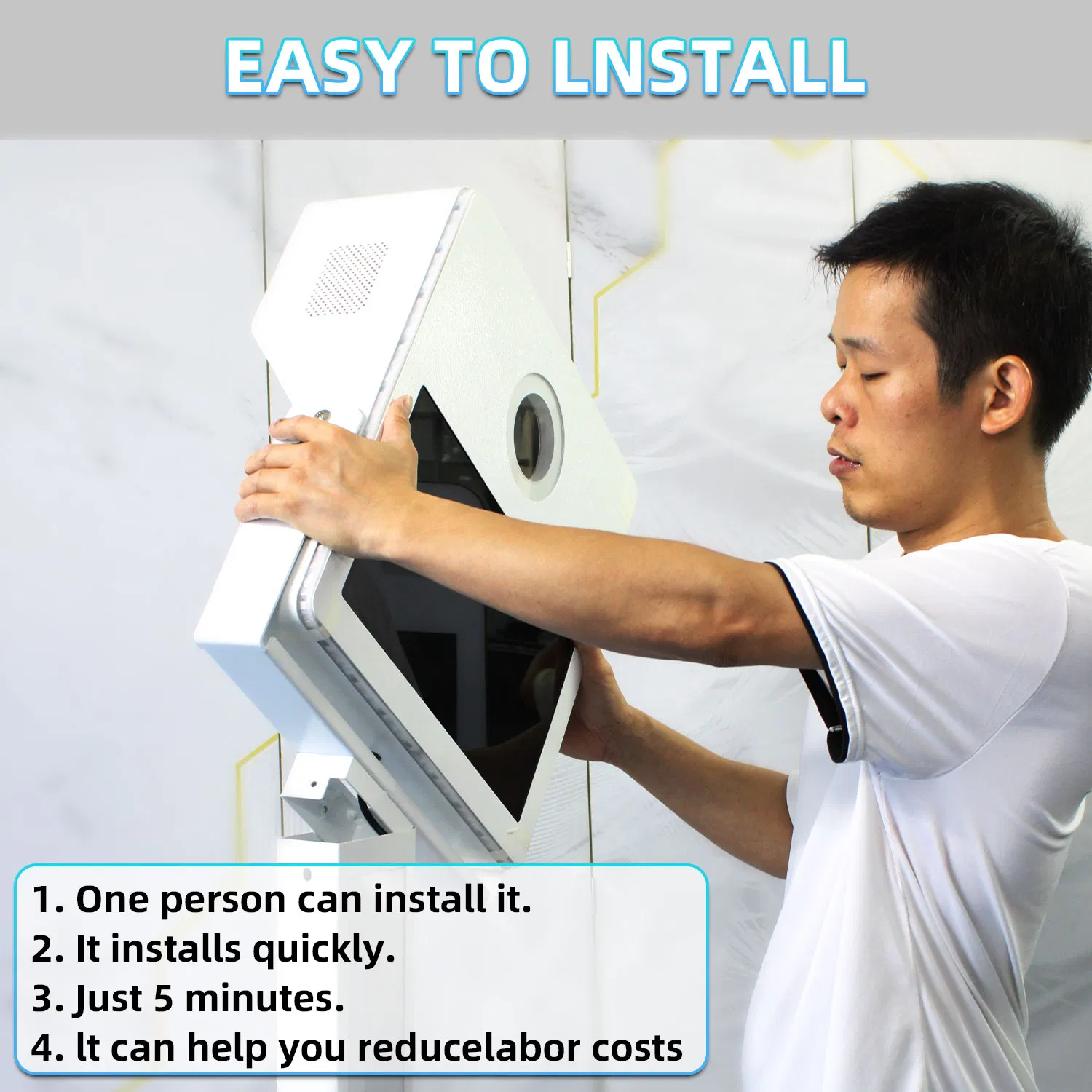 Фотобудка Vintage с сенсорным экраном для свадьбы и вечеринок