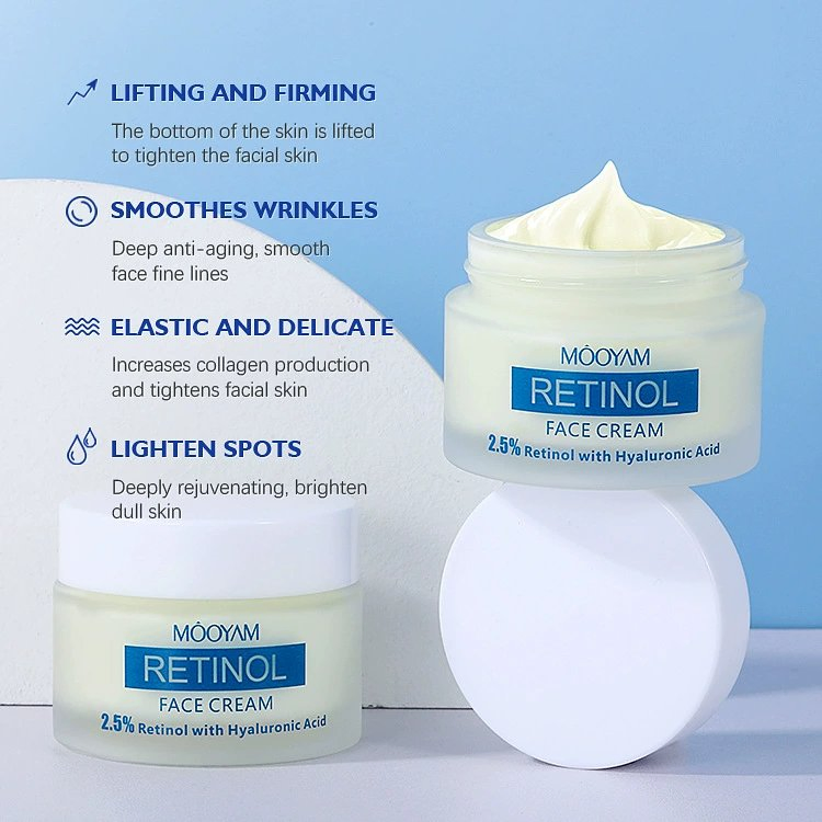 2.5% Retinol Anti Aging Facial Cream Anti Wrinkle Collagen Retinol Face Cream