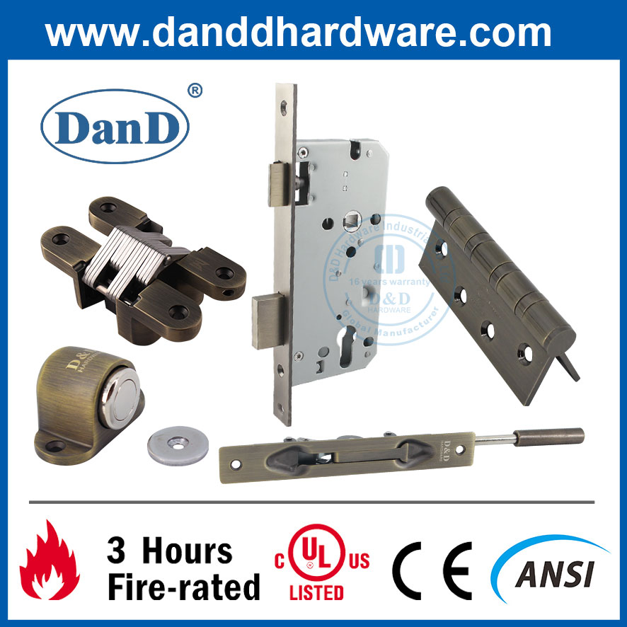 Excellent Quality Adjustable Manufacturer Tower Door Bolt Hardware for Timber Door