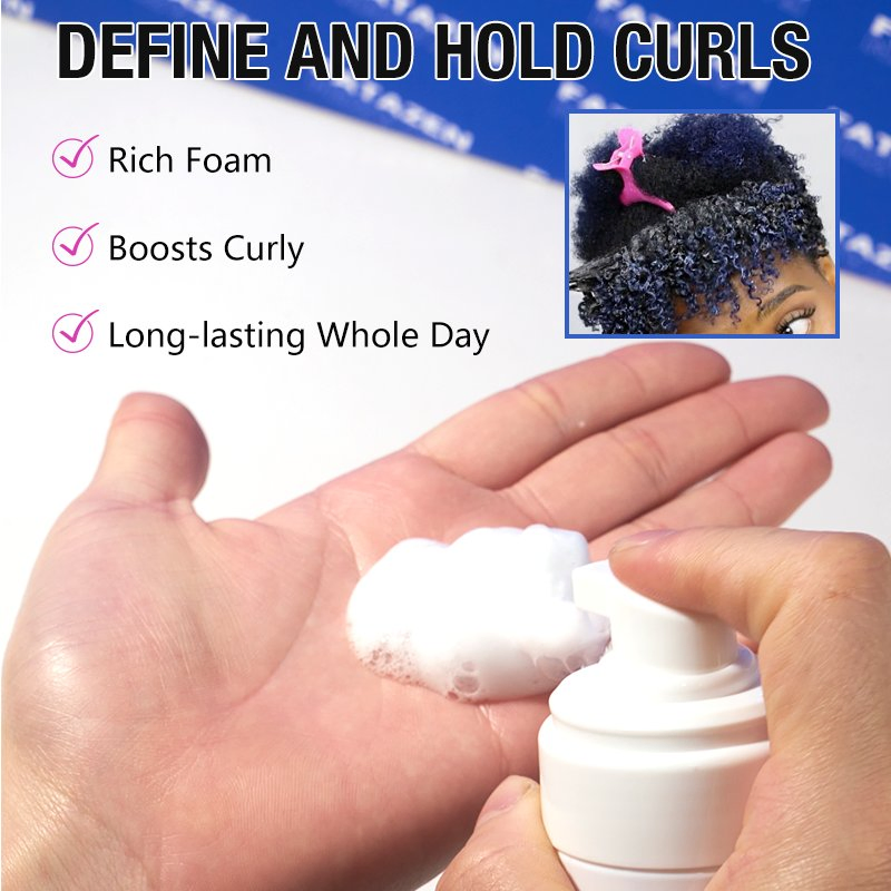 Hair Styling Mousse Hair Gel Spray Fluffy and Lightweight Not Touching Hair
