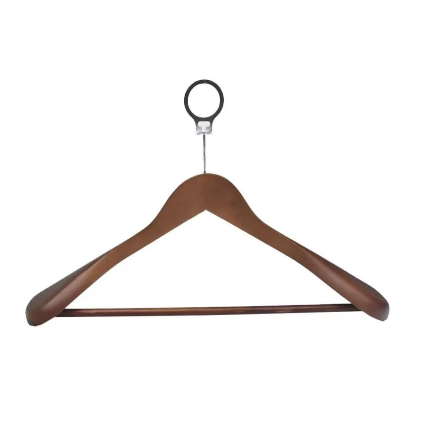 Customized Color Wooden Hangers for Shirts and Jackets Available