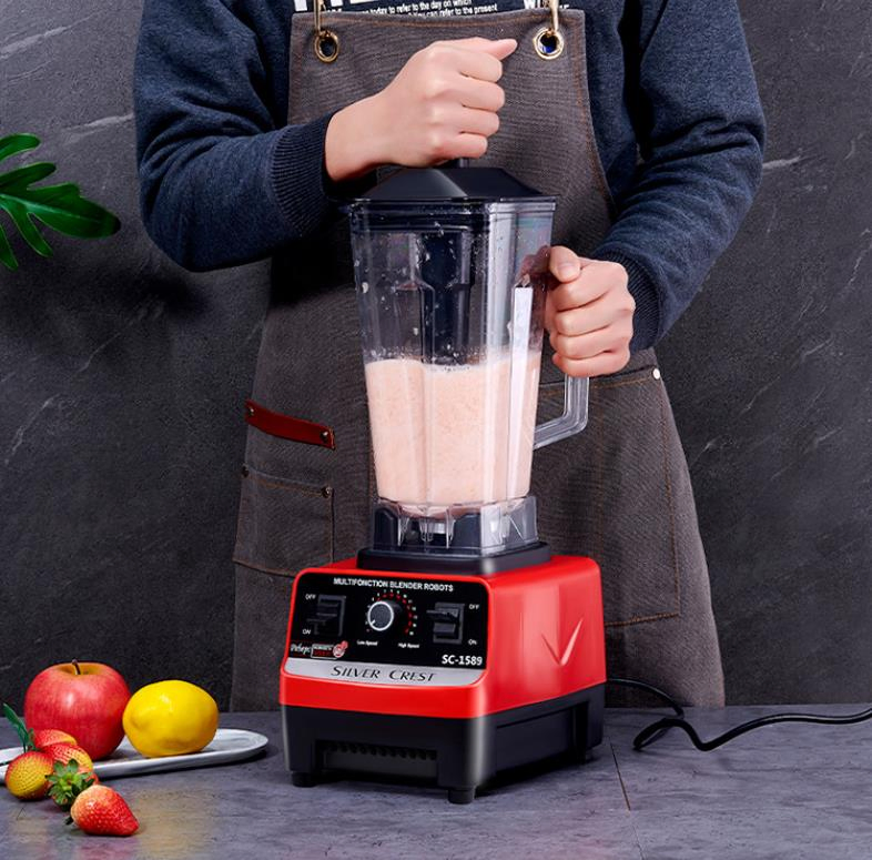 Silver Crest Yam Food Blender Silver Crest Juicer Silver Crest Grinder Silver Crest Blender 4500W Mixer Kitchen Good Quality Silver Crest Blender Commercial