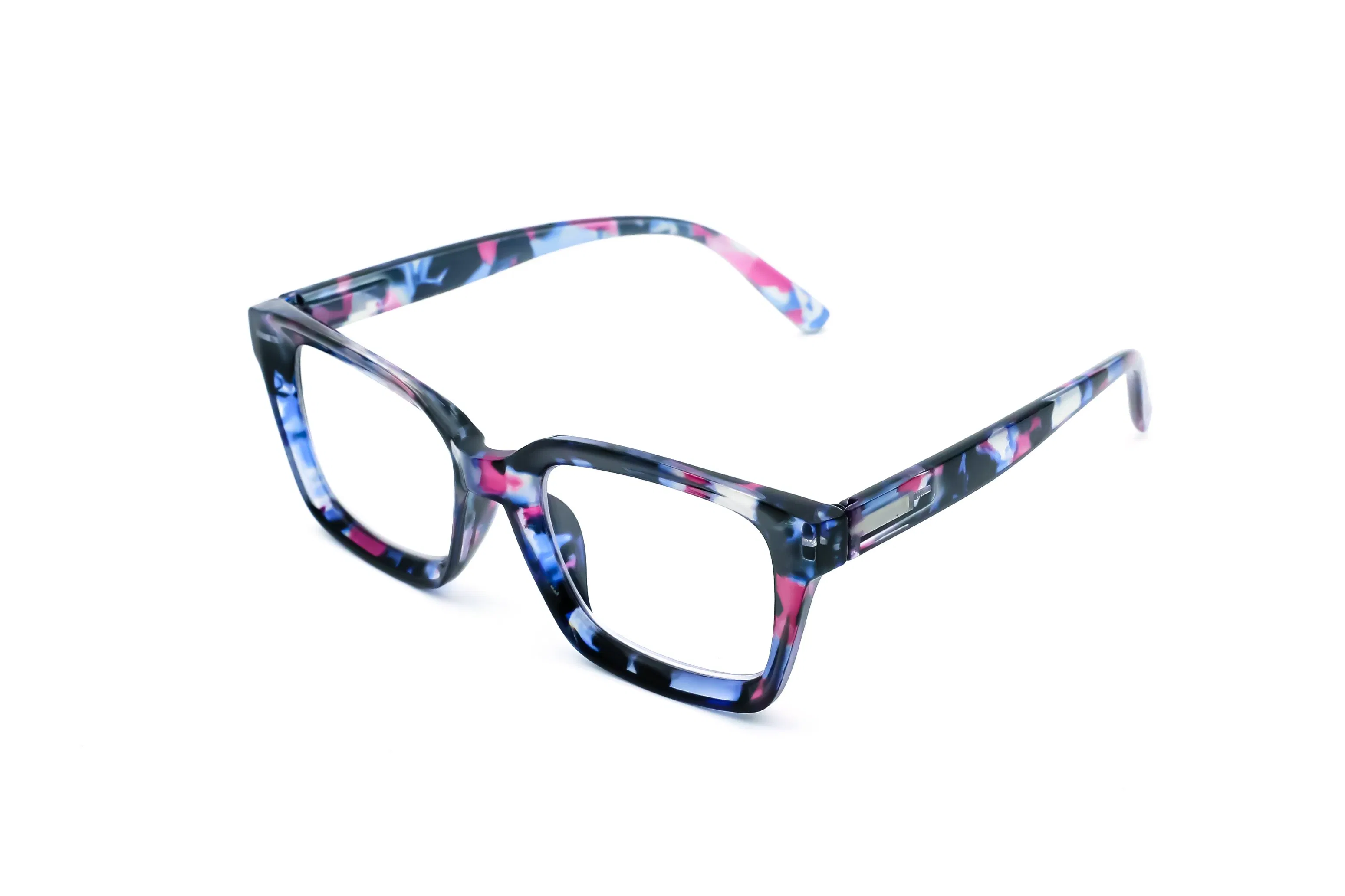 Square-Shaped Full-Frame Fashion PC Eyewear Reading Glasses