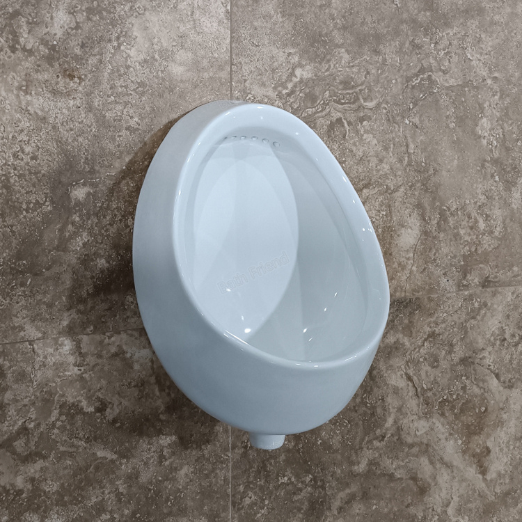 Project Used Top Spud Wall Mounted Ceramic Urinals Sanitary Ware Mens Urinal for Adult