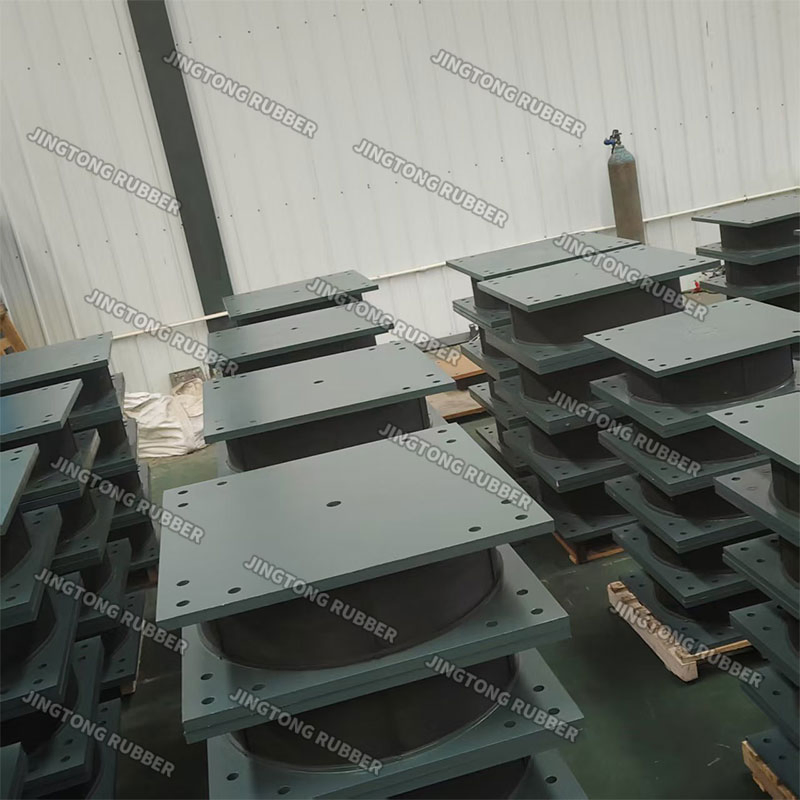 High Damping Bearing Seismic Lead Rubber Bearing for Building Shock Absorbing Device