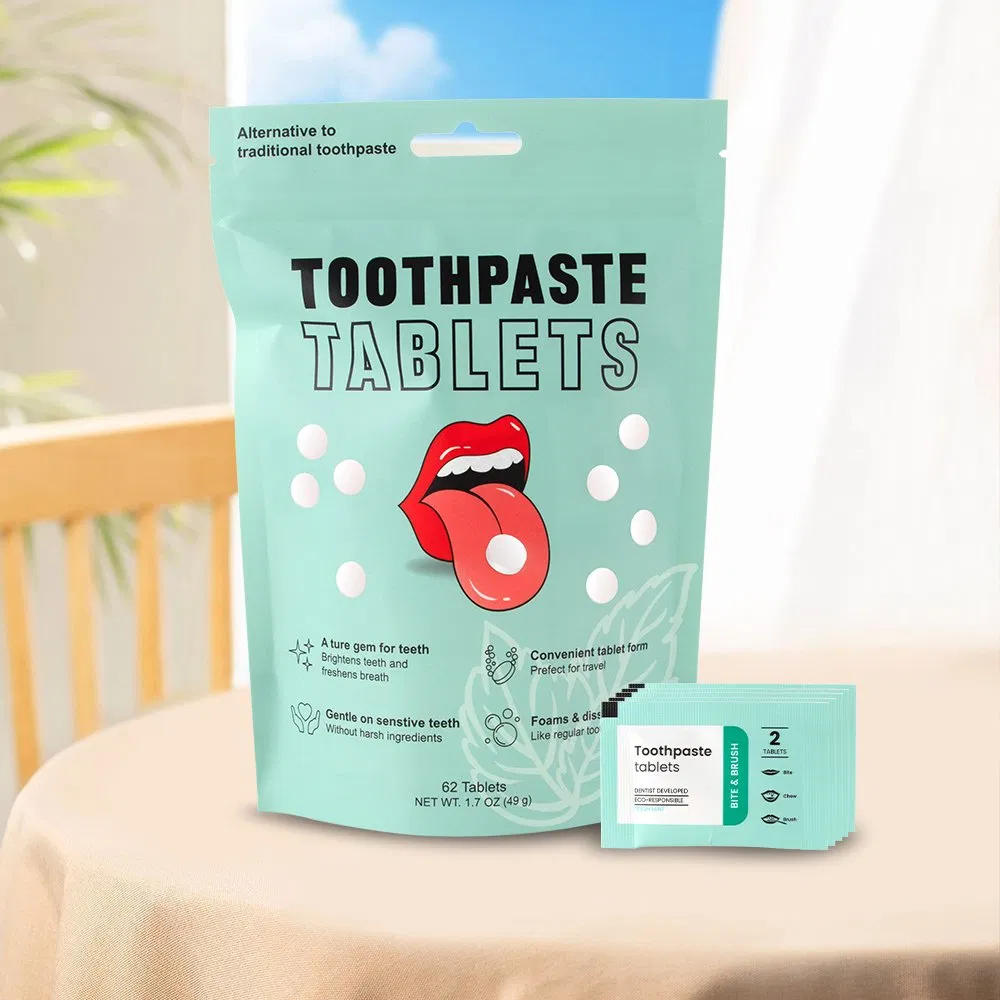 Solid Toothpaste Hydroxyapatite Whitening Toothpaste Tablets