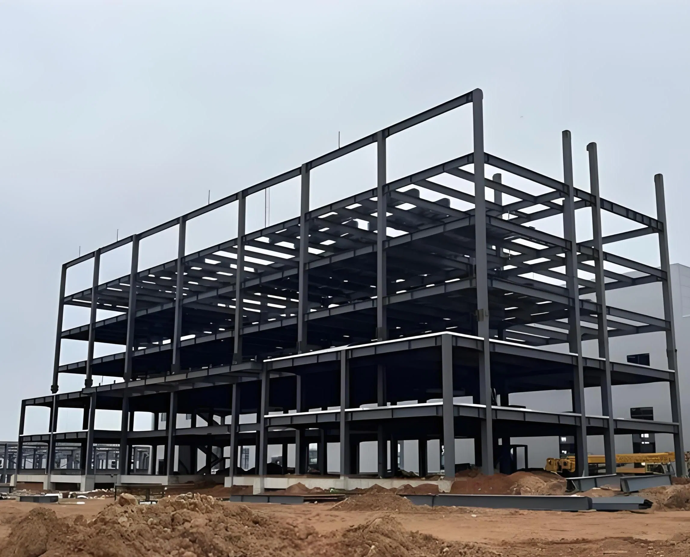 New Product Ideas Modern Design Safe Steel Frame Factory Building for Civil and Public Buildings Durable for 50 Years