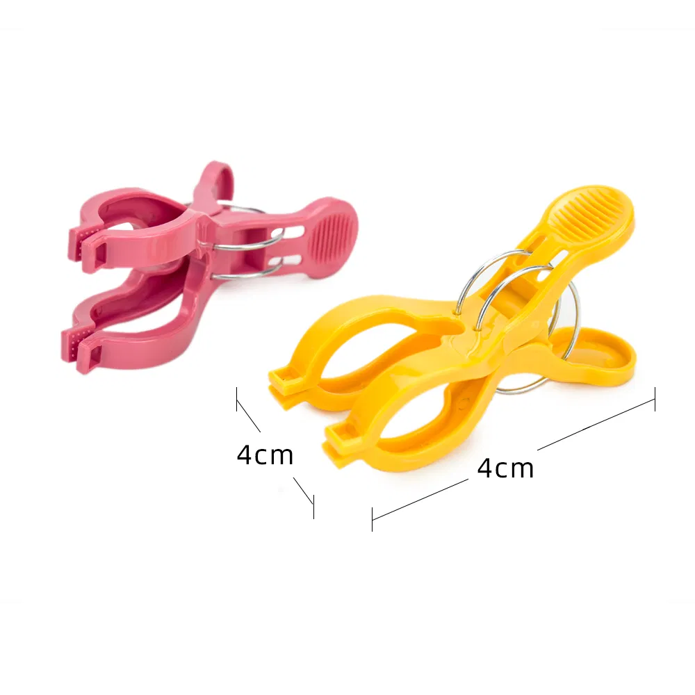 Plastic Outdoor Pegs Heavy Duty Clothes Clips Colorful Clothespin