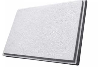 Glass Wool Ceiling Tiles Tegular Edges Microlook for 15 Keel