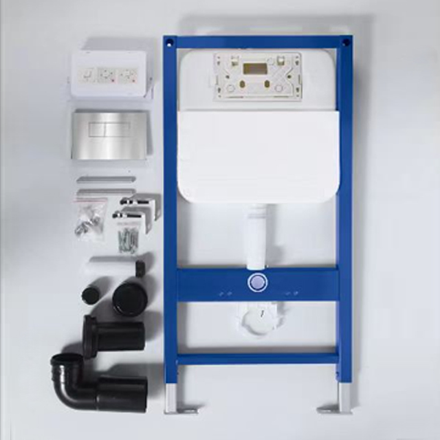 Wall Mounted Water Saving Plastic Twin Flush Cistern Concealed Toilet Water Tank Reservoir