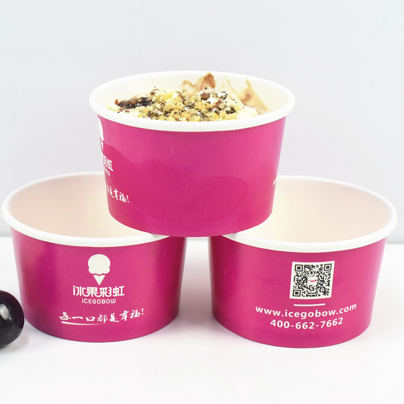 Ice Cream Cold Paper Container