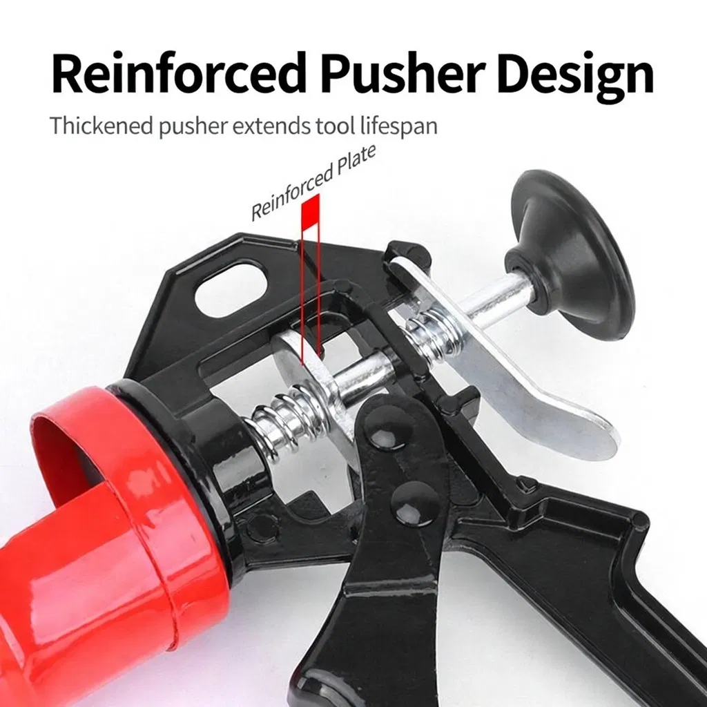 Universal 9 Inch Rotating Frame Manual Silicone Sealant Caulking Gun