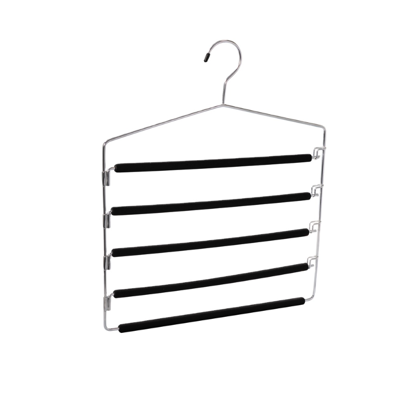Вешалка для одежды многофункциональная с зажимом