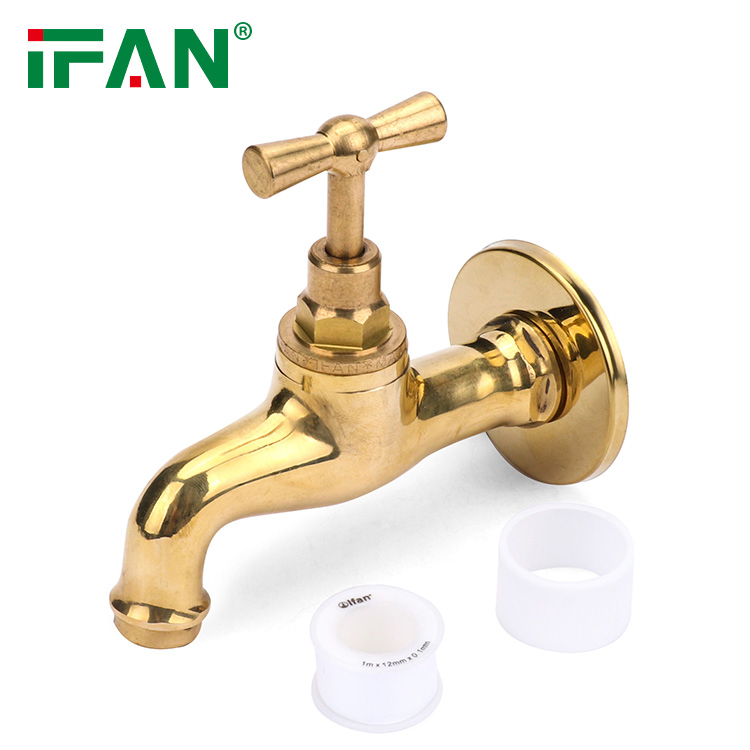 Латунный полированный кран Ifan для водоснабжения