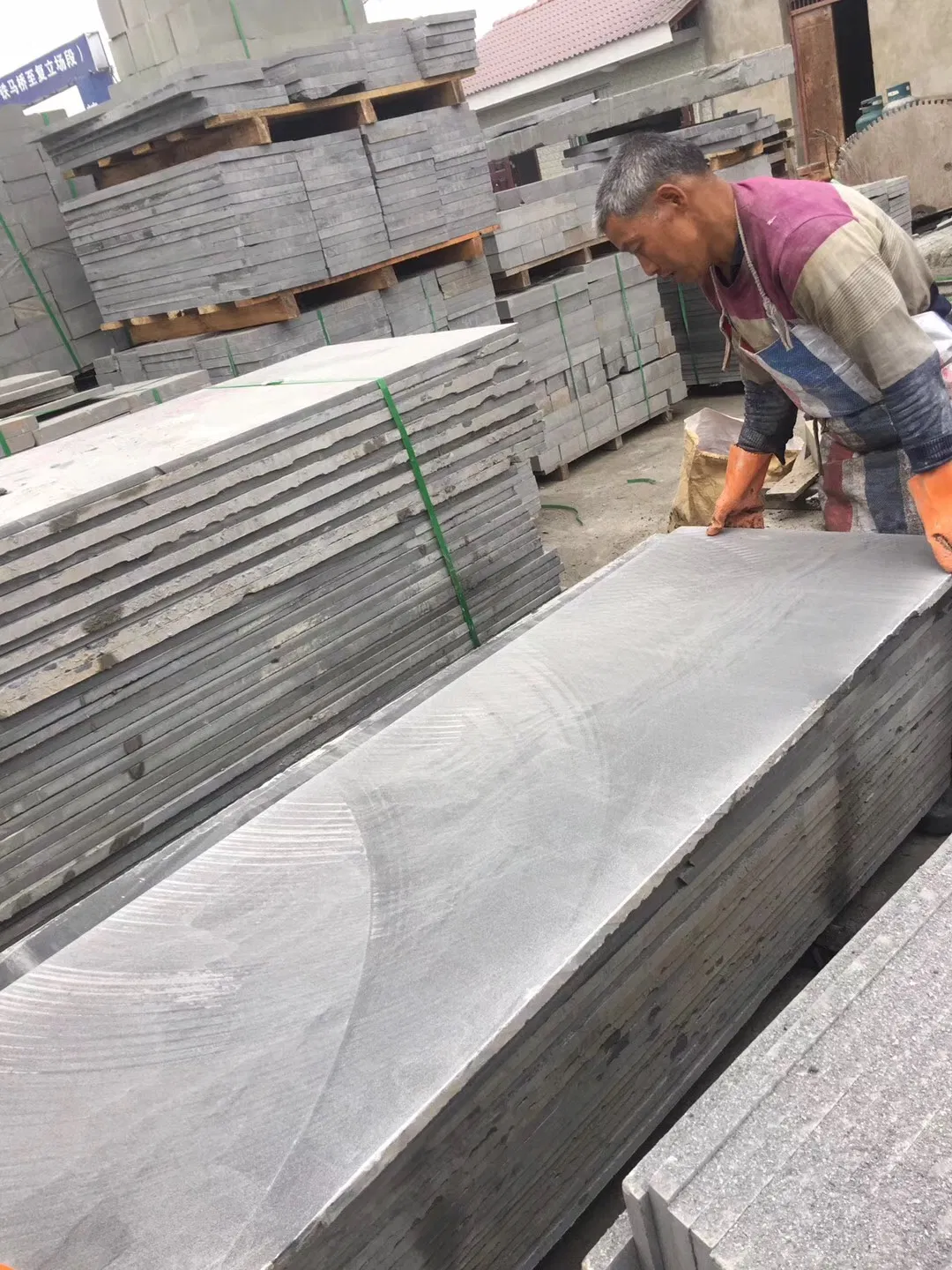 Dark Grey Sandstone Bending Tiles/ Wall Tiles/Floor Tiles