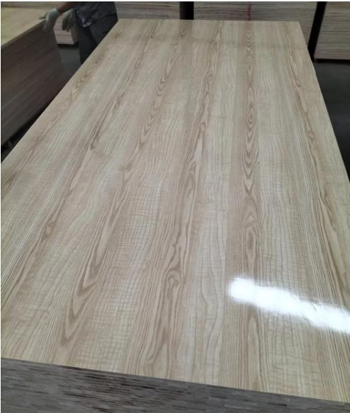 High Quality Natural Wood Panels Melamine Paper HDF Molded Door Panels