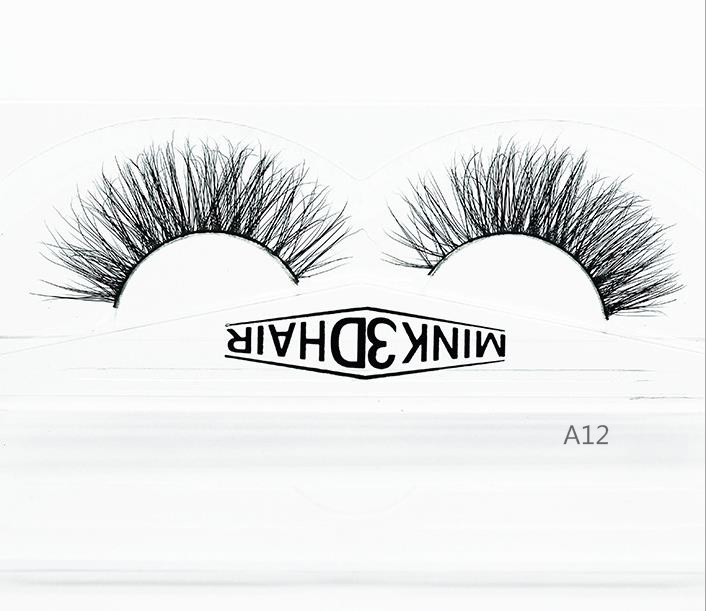 1 Pair Mink Lashes 3D Mink Eyelashes 100% Cruelty Free Lashes Handmade Reusable Natural Eyelashes Popular False Lashes Makeup