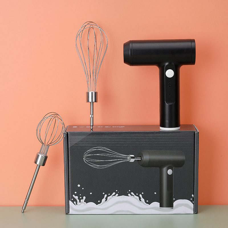 3-Speed Battery Powered Mini Milk Frother Custom Logo Electric Coffee Whisk USB Milk Frother Handheld Kitchen Gadget