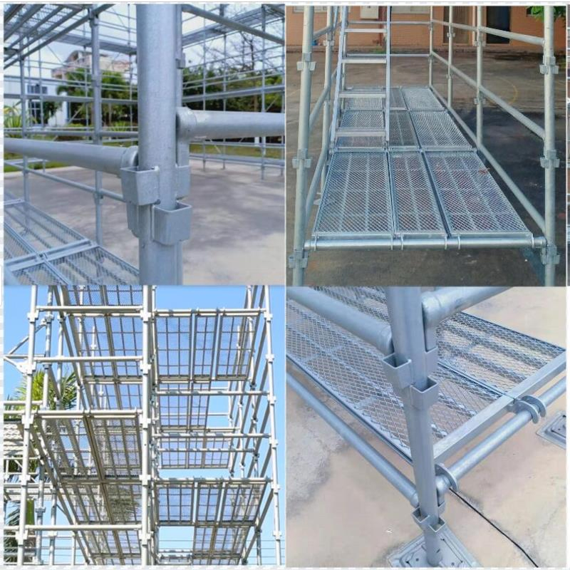 Q355 Steel Galvanized and Painted Scaffolding System Adjustable Screw Jack in Concrete Formwork for Walls