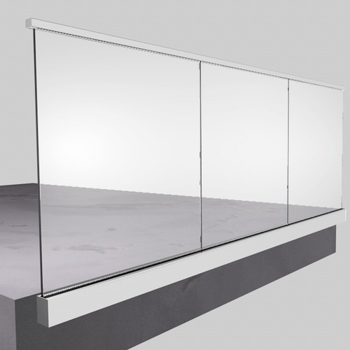 Stainless Steel Glass Balustrade for out Door Railings/Glass Railing/Staircase/Baluster/Glass Clamp