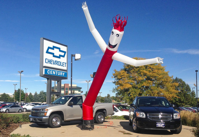 2023 New USB Inflatable Mini Small Air Dancer for Sale