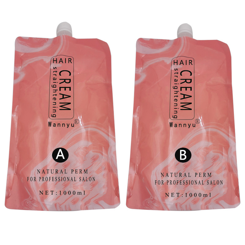 Best Smooth Effect Custom Logo OEM Hair Straightening Cream