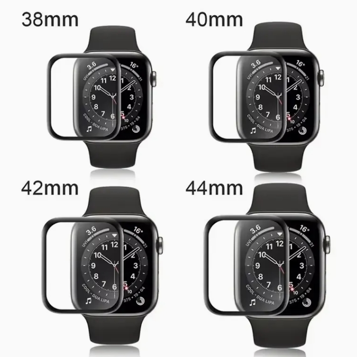 Защитная плёнка Hybrid PET+PMMA для Apple Watch Ultra 2 / S10 S9 S8