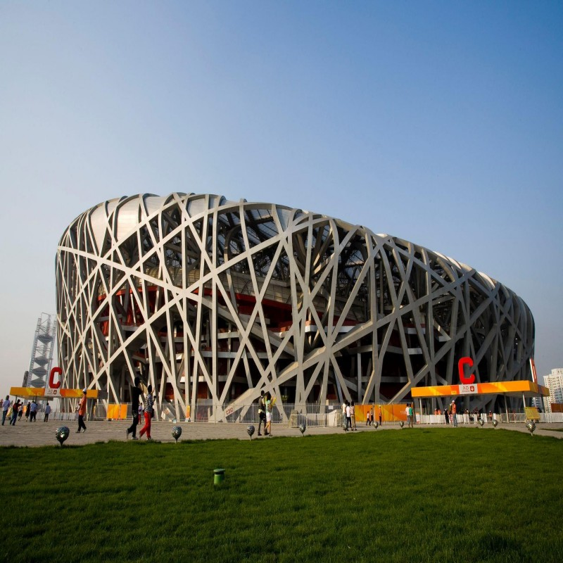 Hot-Rolled Steel Prefabricated Industrial Large Steel Structure Stadium Building
