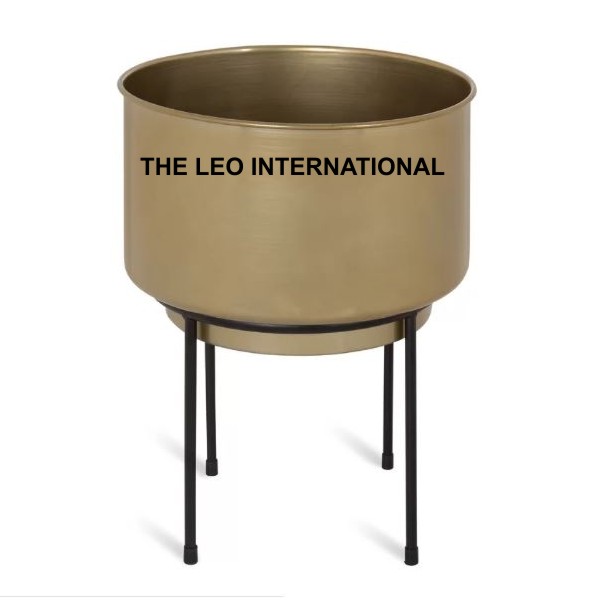 Кашпо садовое металлическое для дома улицы