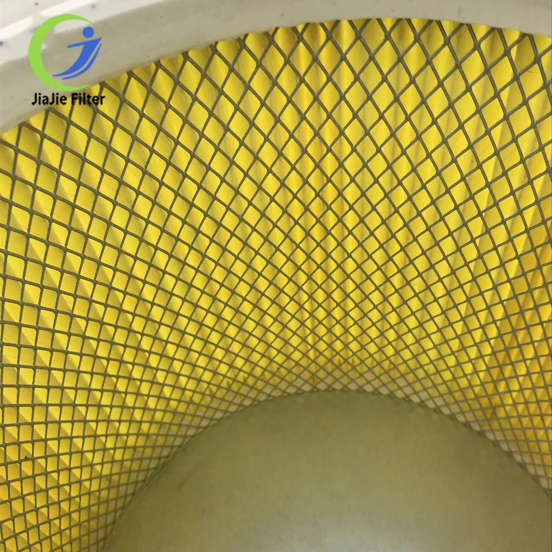 Acuum Cleaner Dust Air Purifier Home Appliance Part Circular Soft Rubber Mesh Filter Cartridge Yellow Paper for Boschs Gas12-50