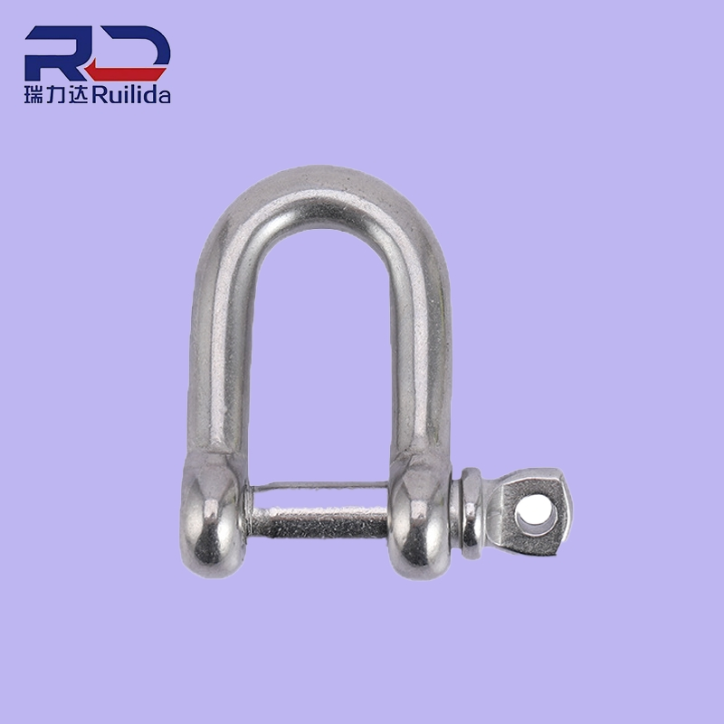 Us Type Bow Shackle with Safety Pin Galvanized