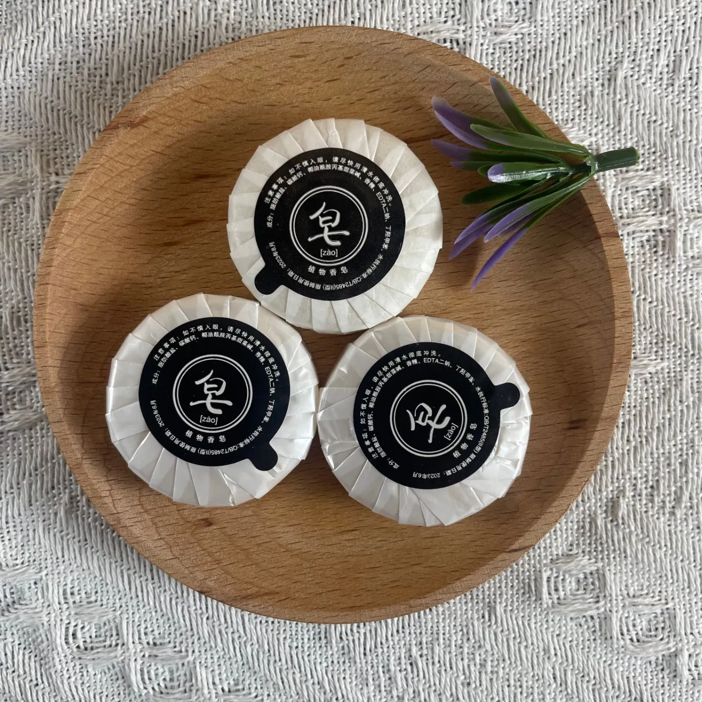 Customized Logo Various Soaps Hotel Amenities Disposable Mini Soap and Toiletries Hotel Size