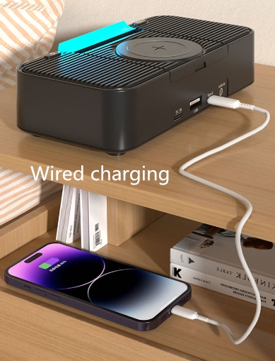 Multifunctional Alarm Clock FM Radio Music Player