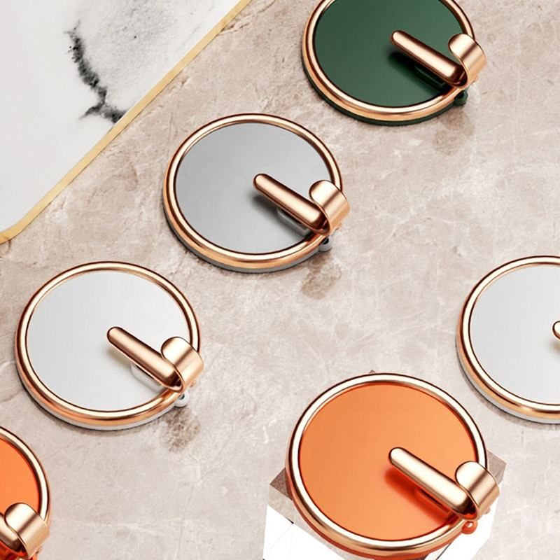 Kitchen Strong Load-Bearing Adhesive Light Luxury Clothes Hook