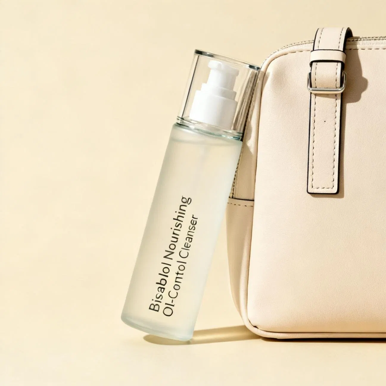 All-in-One Cleansing and Protective Face Cleanser with Moringa Oil and Bisabolol Complex for Urban Environment Adaptation