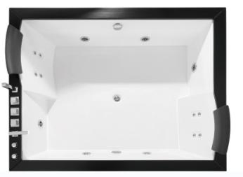 Большая уличная ванна на 2 человек из акрила