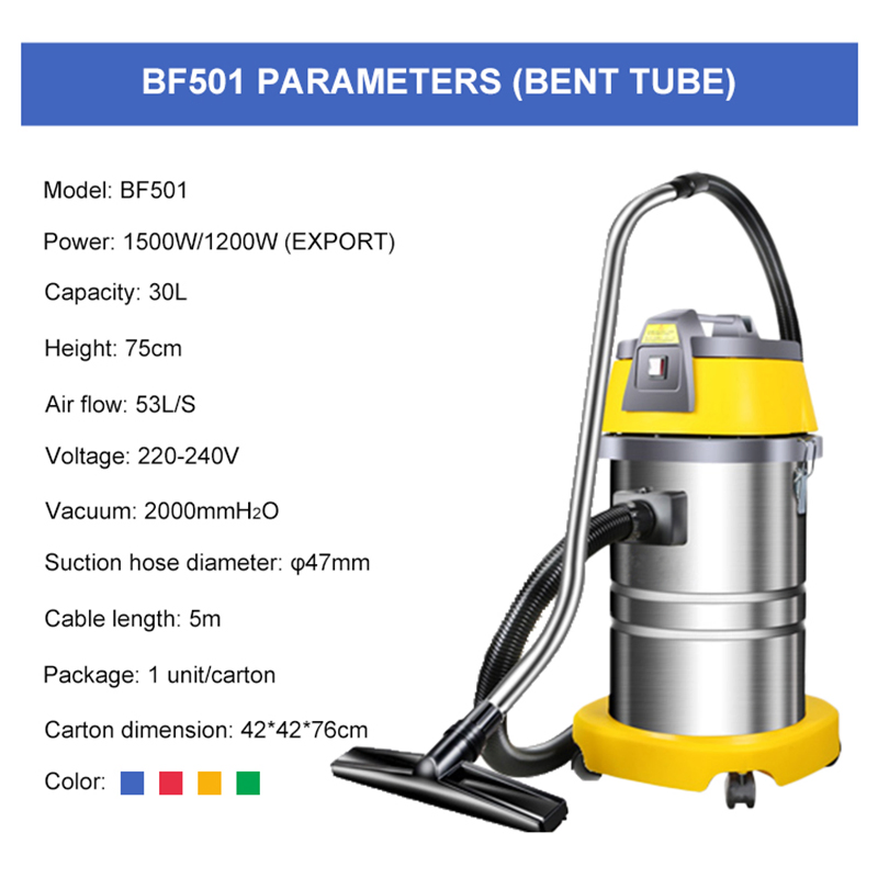 Excellent Quality Vacuum Cleaner Machine for Auto Workshop with 30L Capacity