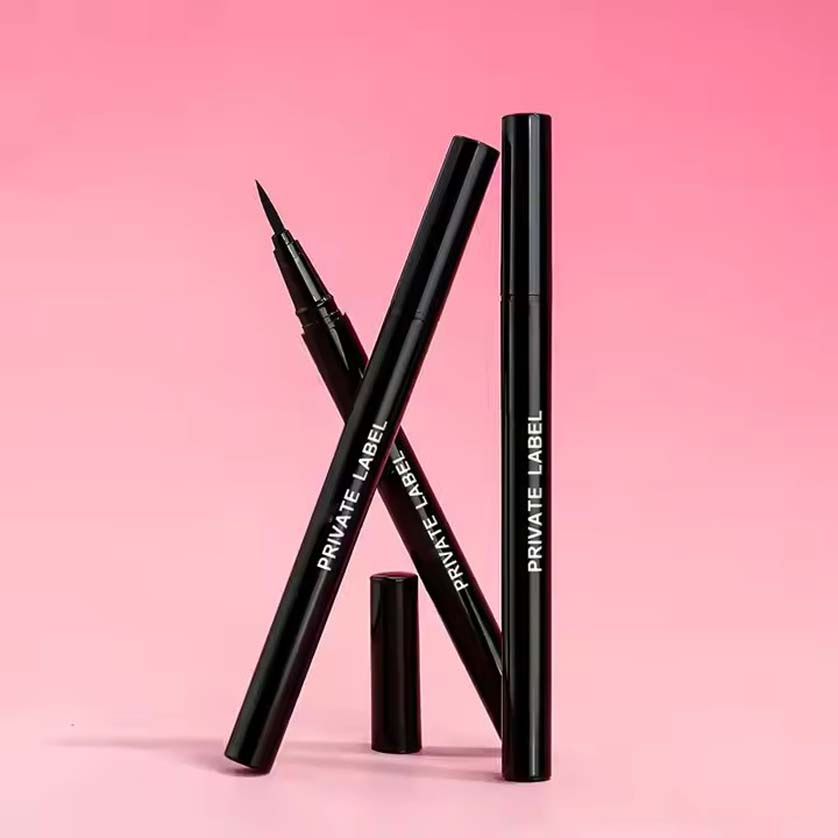 Custom Logo Waterproof Long Lasting Pigment Black Eyeliner Pen