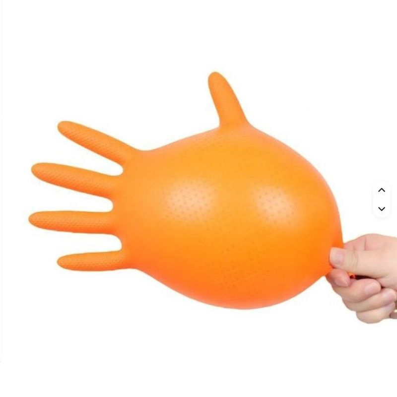 Wholesale Nitrile Diamond Pattern Gloves Disposable Industrial Gloves, Work Gloves