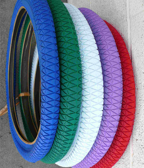 Детские велопокрышки 10-16 дюймов, цветные